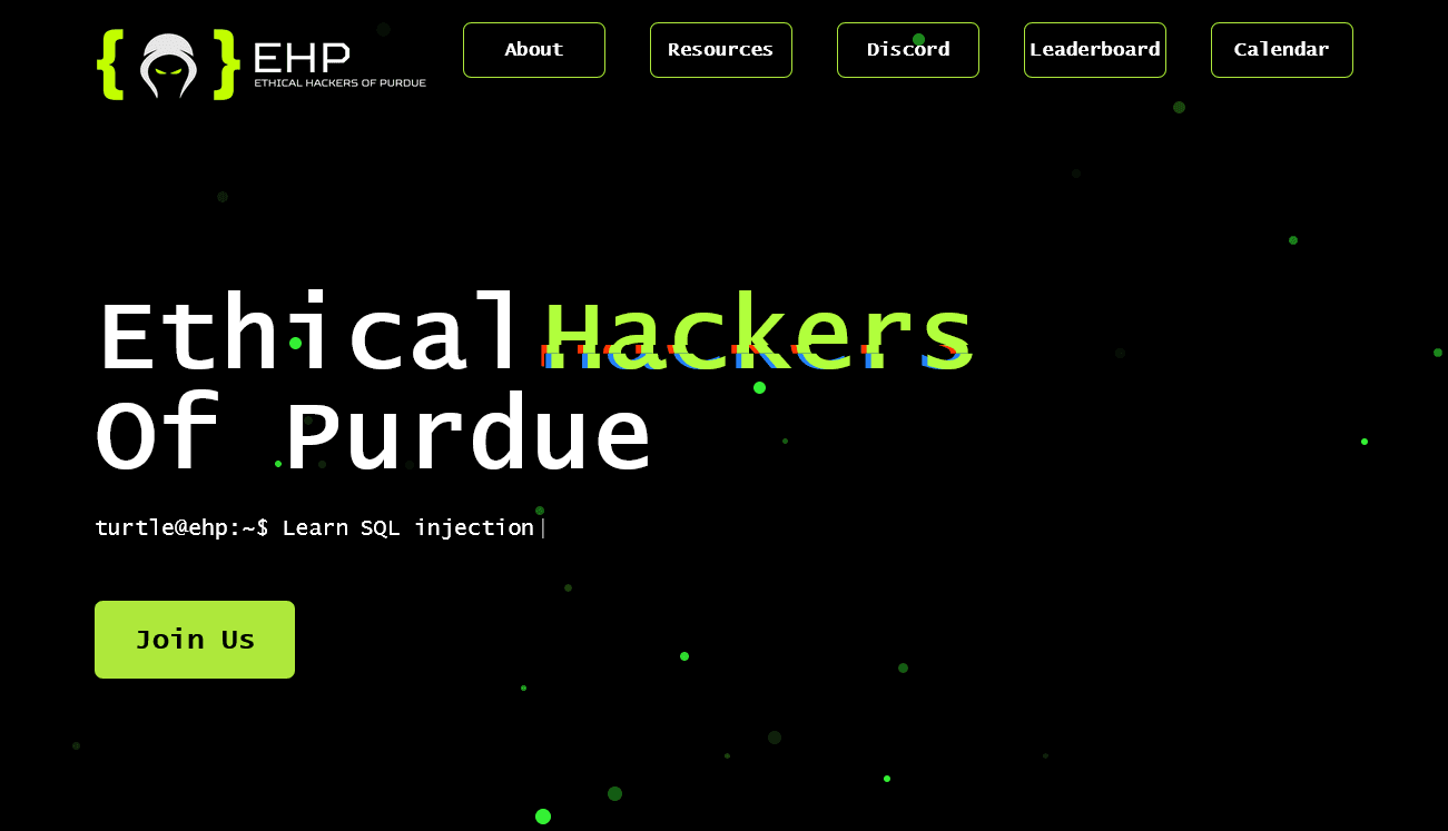 Hacking website